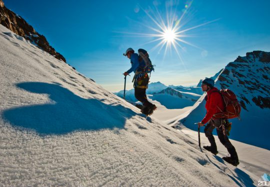 Beklimming van de Mönch (4107m) Zwitserland 