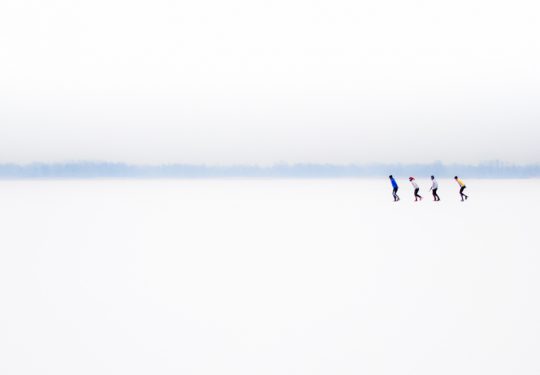 Schaatsen Giethoorn Winter Sneeuw