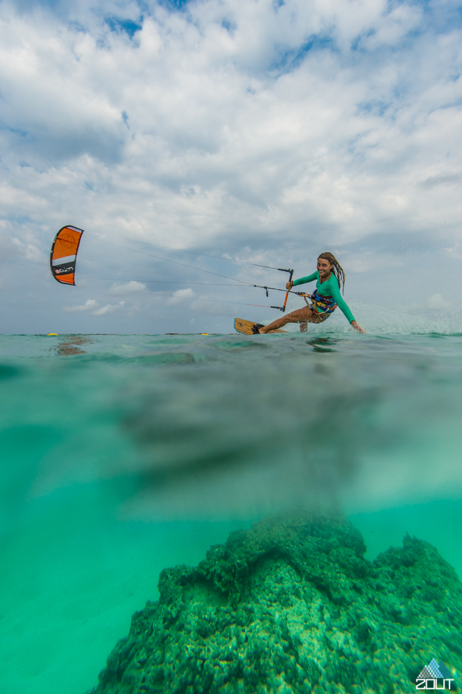 Kiteboarding Aruba Caribbean Zout Fotografie Rein Rijke