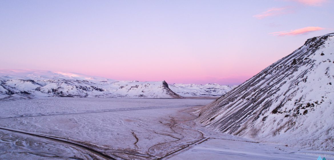 Zonsondergang IJsland Zout Fotografie