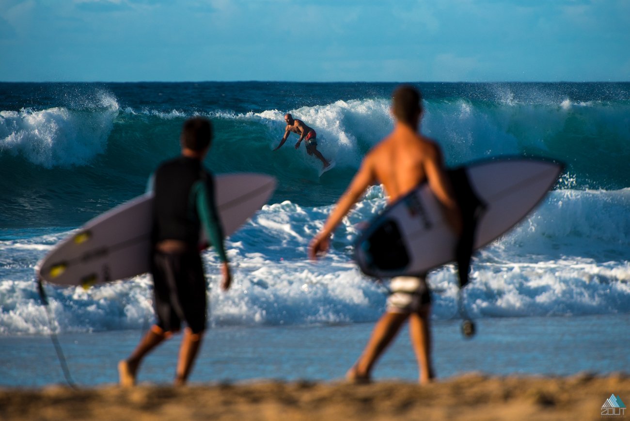 surfing Hawaii Zout Fotografie