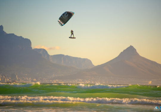 Roderick Pijls Kiteloop Kaapstad Kitesurfing