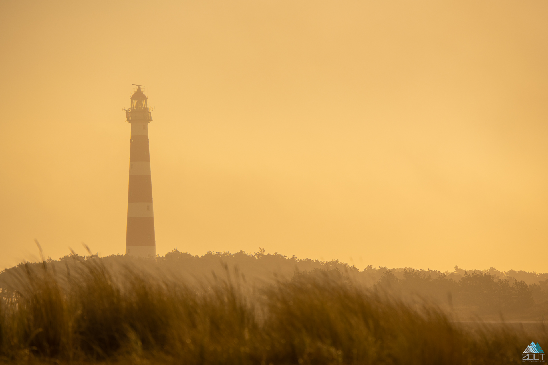 Vuurtorentrail foto Ameland