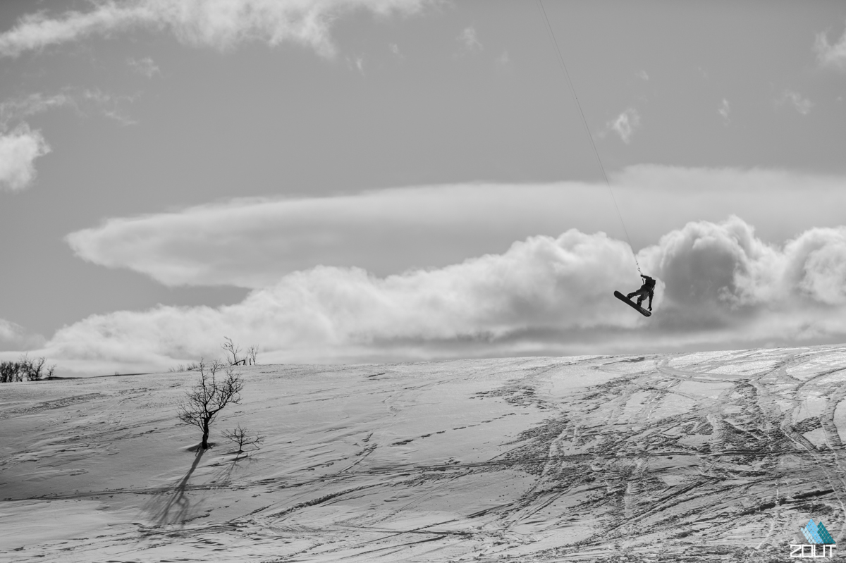 Snowkiten Noorwegen Zoutfotografie