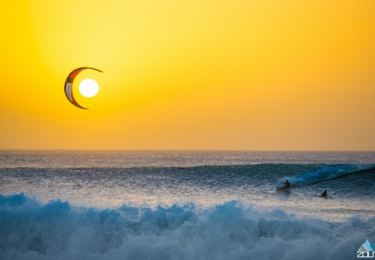 Kitesurfing Kaap Verdie 