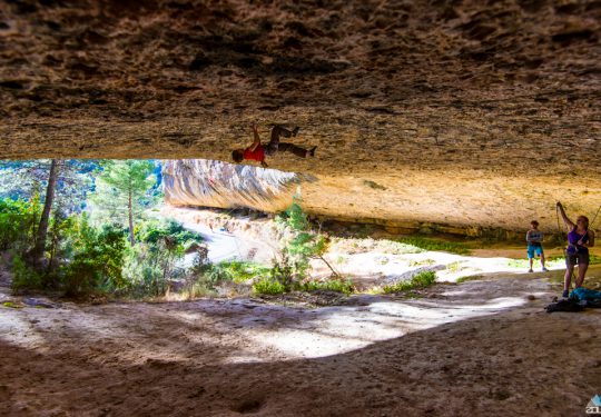 Rotsklimmen Margalev Spanje Rein Rijke Zout Fotografie