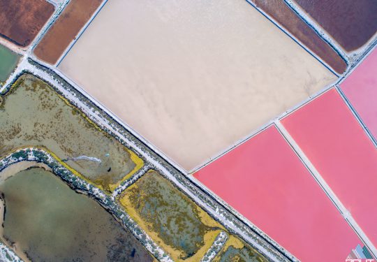 The Last Line; Pink Lake Las Salinas de Torrevieja 