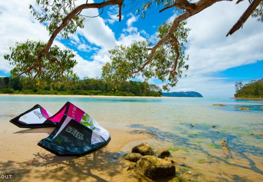 Kitesurfing Tasmania Australia