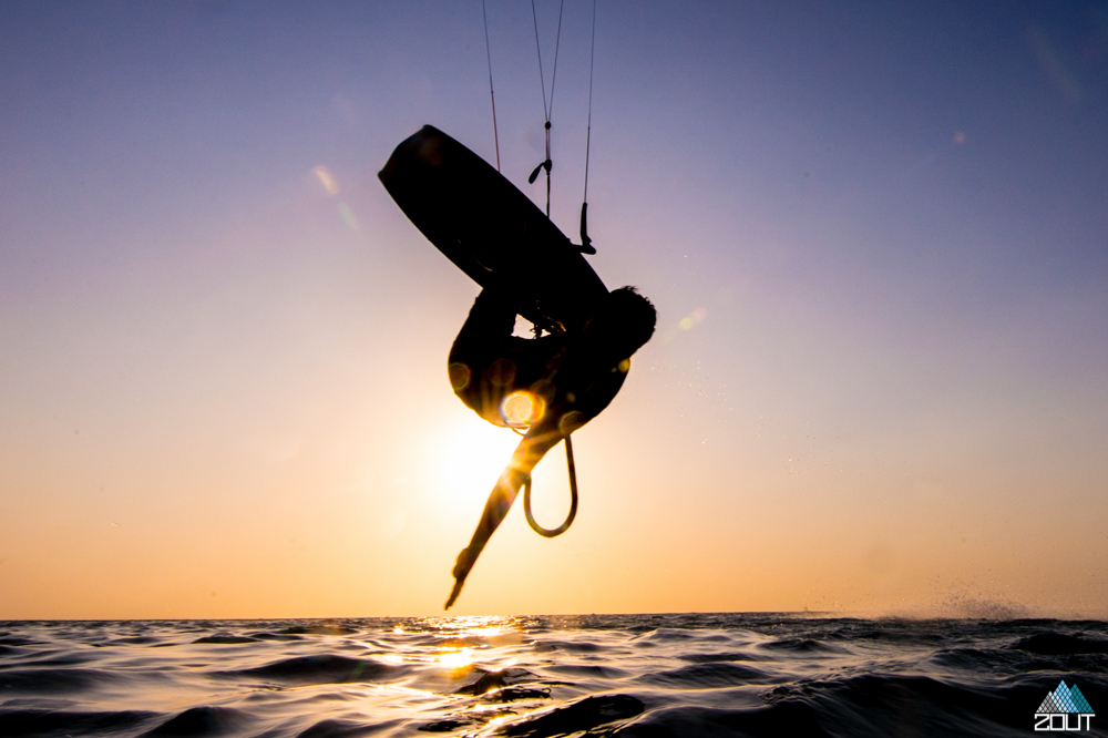 Kiteboarding Aruba Caribbean Zout Fotografie