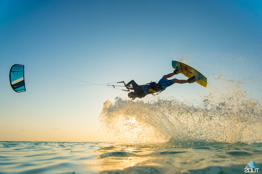 Kiteboarding Aruba Caribbean Zout Fotografie Rein Rijke