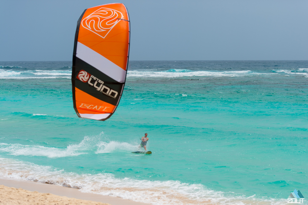 Kiteboarding Aruba Caribbean Zout Fotografie