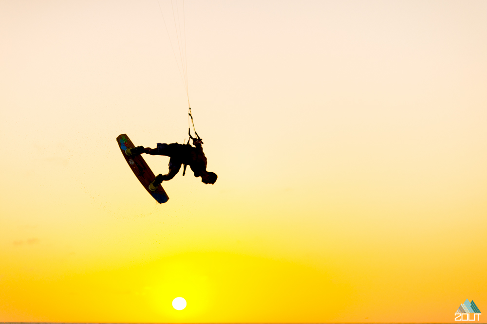 Kiteboarding Aruba Caribbean Zout Fotografie