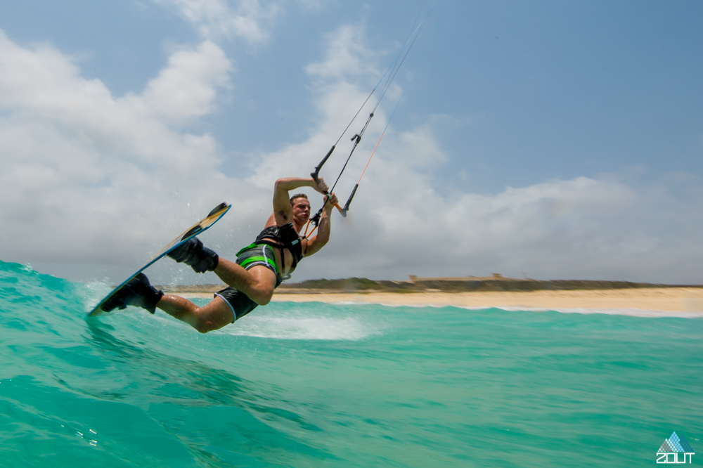 Kiteboarding Aruba Caribbean Zout Fotografie Willem van der Meij