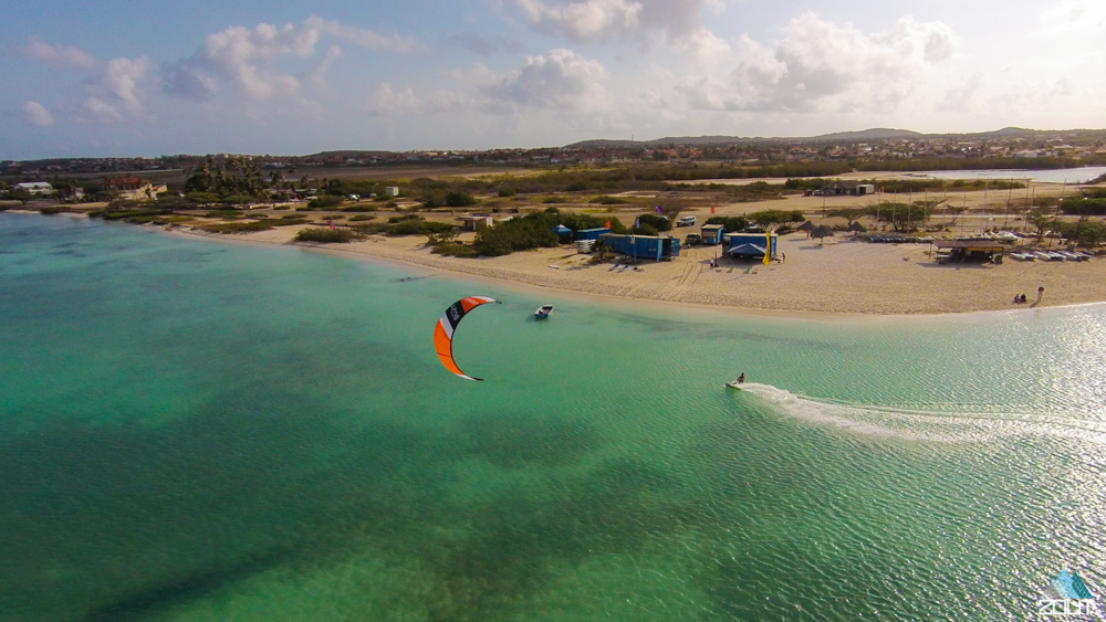 Kiteboarding Aruba Caribbean Zout Fotografie