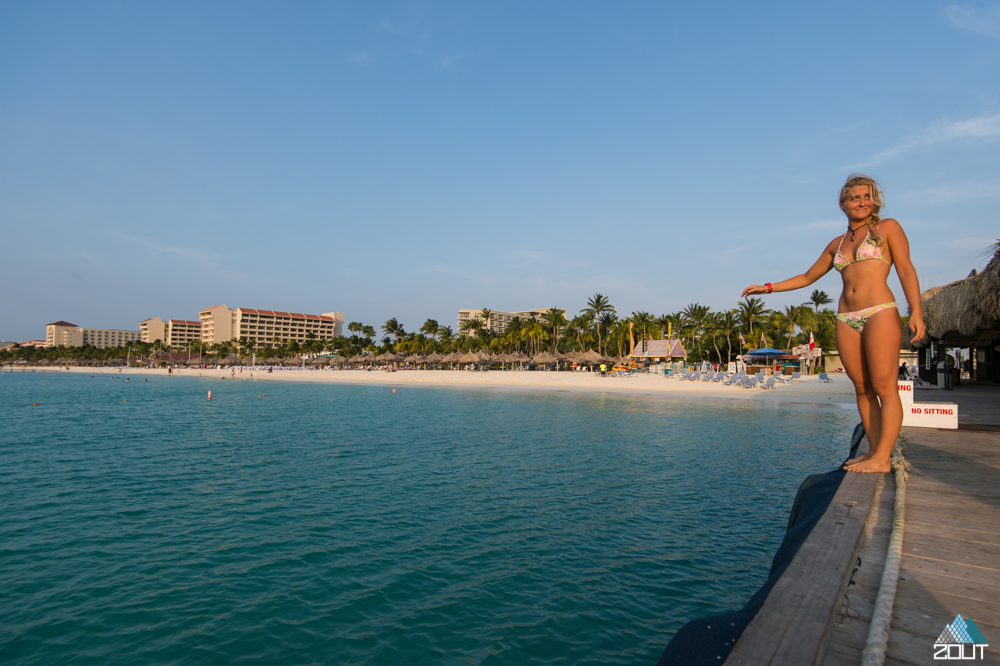 Kiteboarding Aruba Caribbean Zout Fotografie