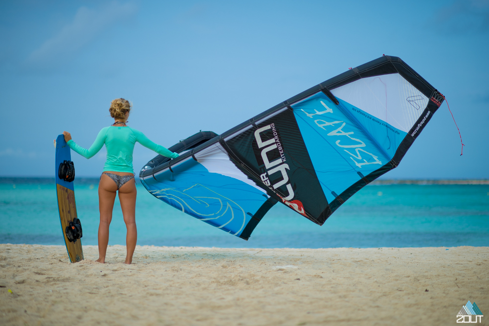 Kiteboarding Aruba Caribbean Zout Fotografie Rein Rijke