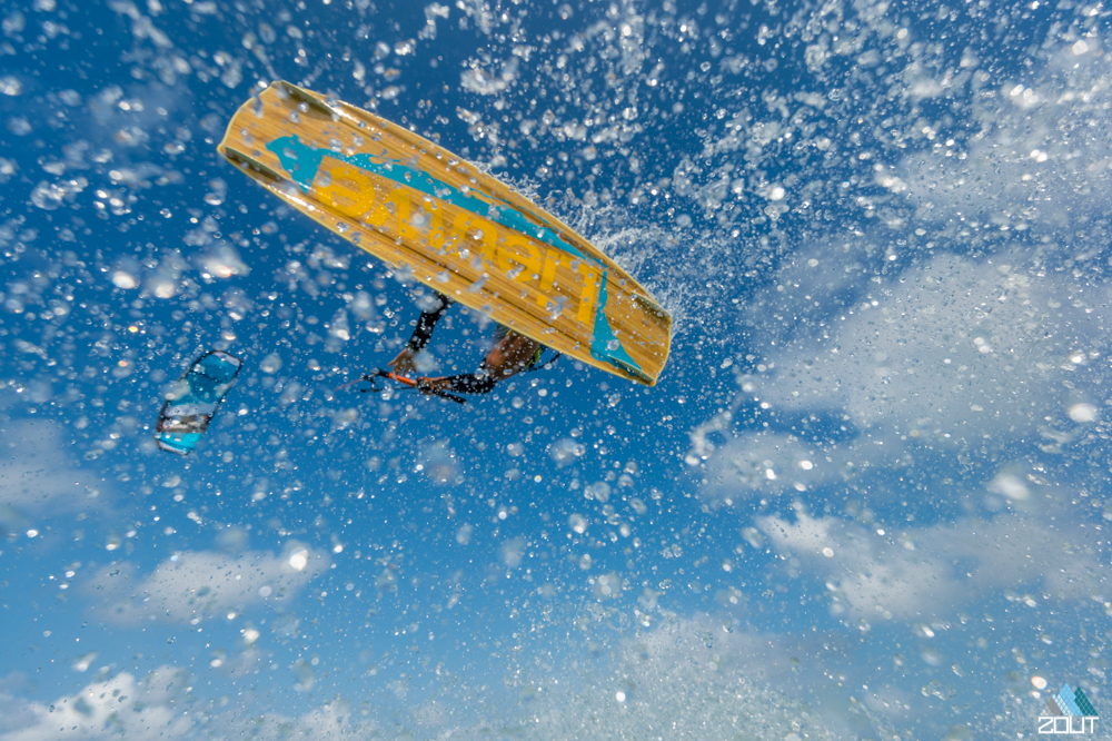 Kiteboarding Aruba Caribbean Zout Fotografie