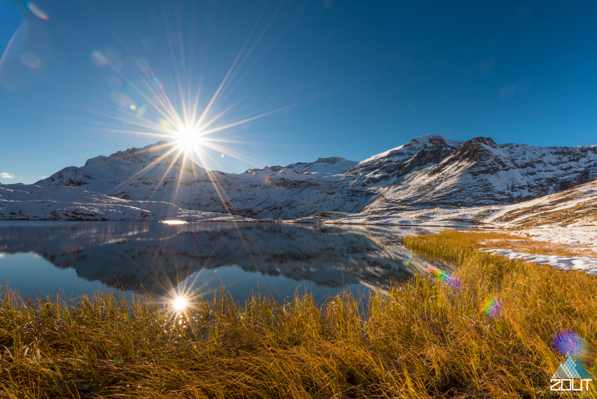 Lac Blanc Vanoise national park Dent Parrachée