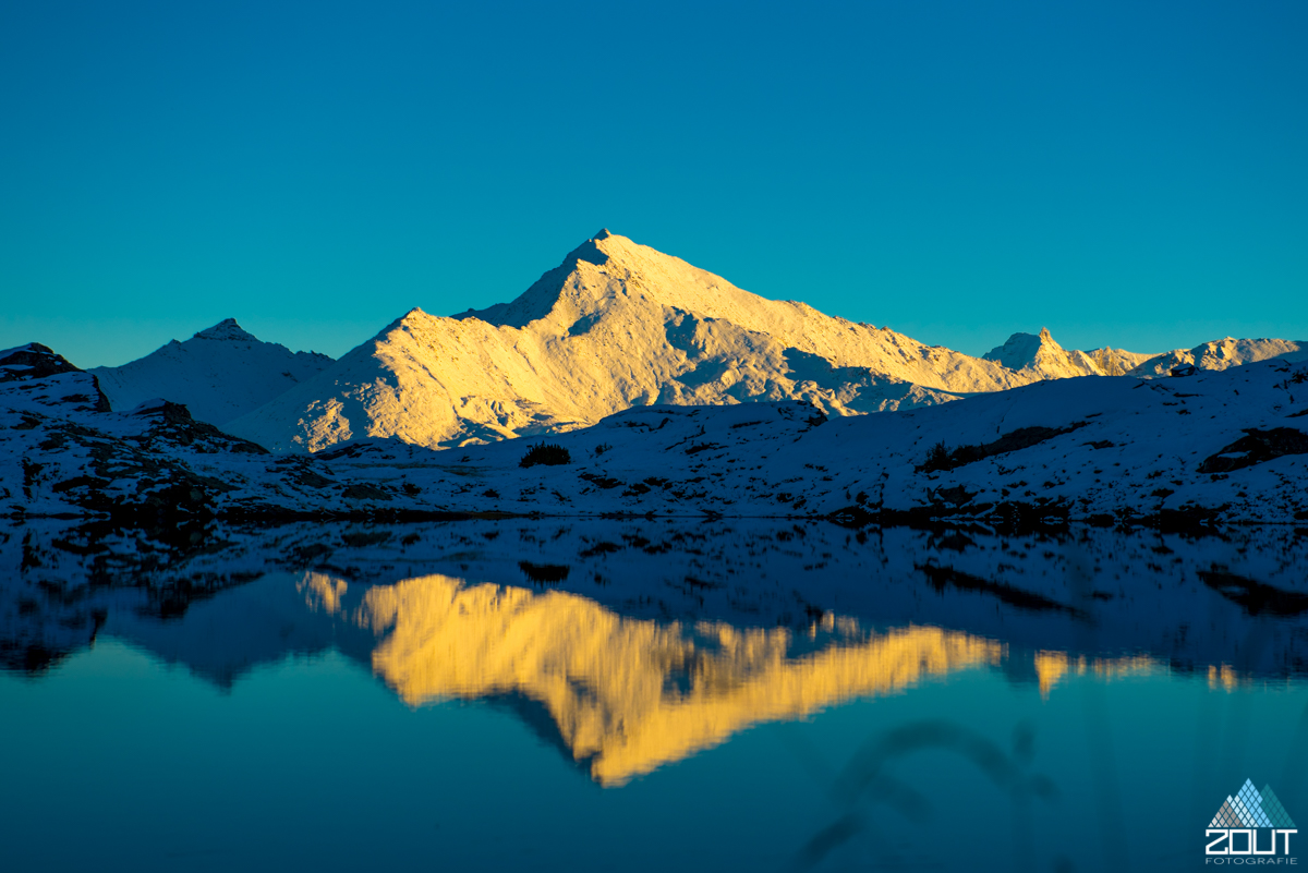 Lac Blanc Vanoise national park Dent Parrachée