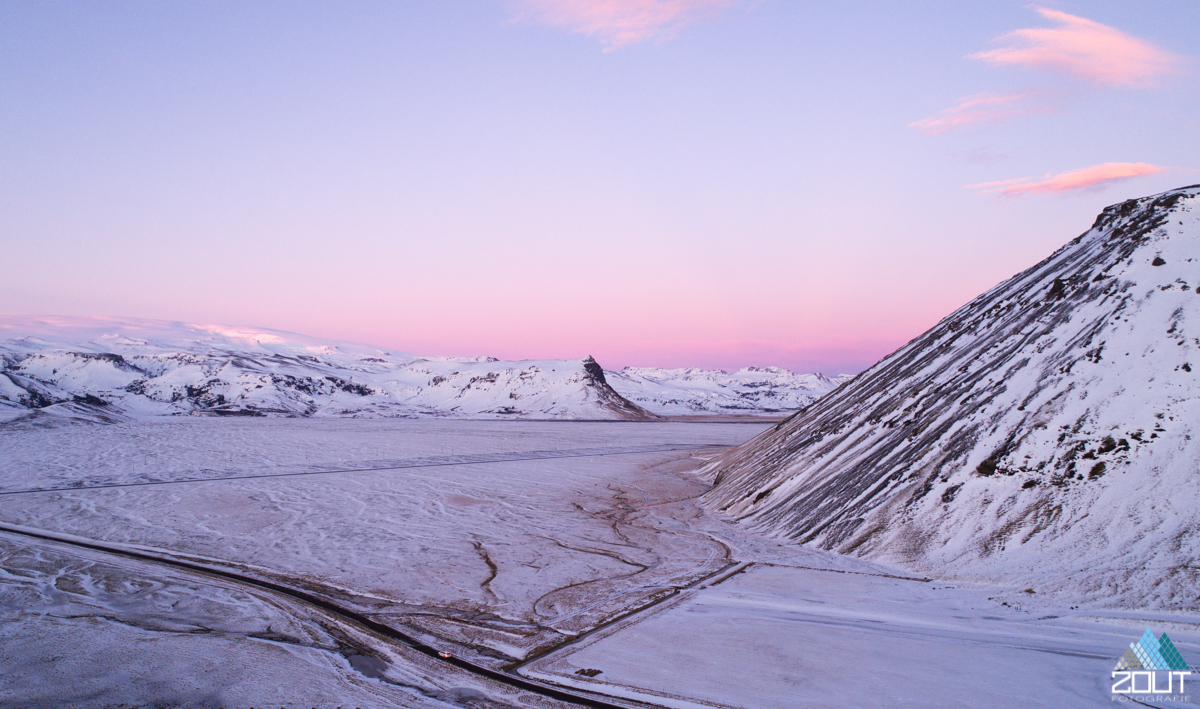 Zonsondergang IJsland Zout Fotografie