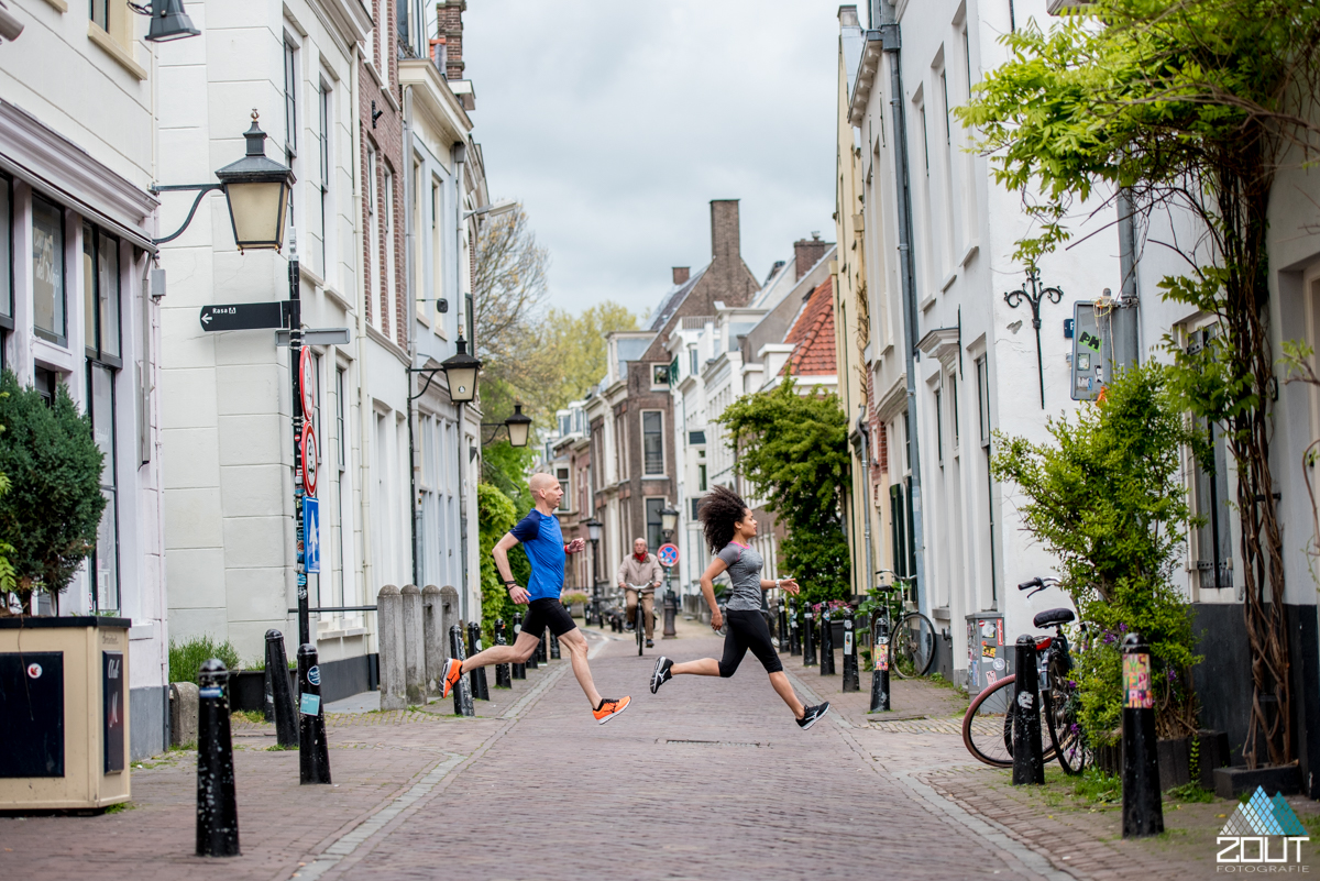 Hardlopen grachten Utrecht Zout Fotografie