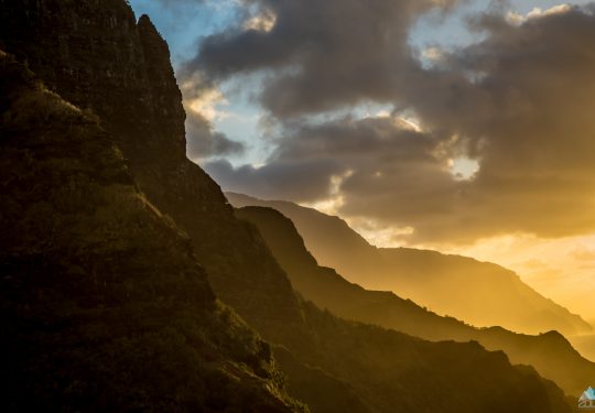 Hawaii Napali coast trail