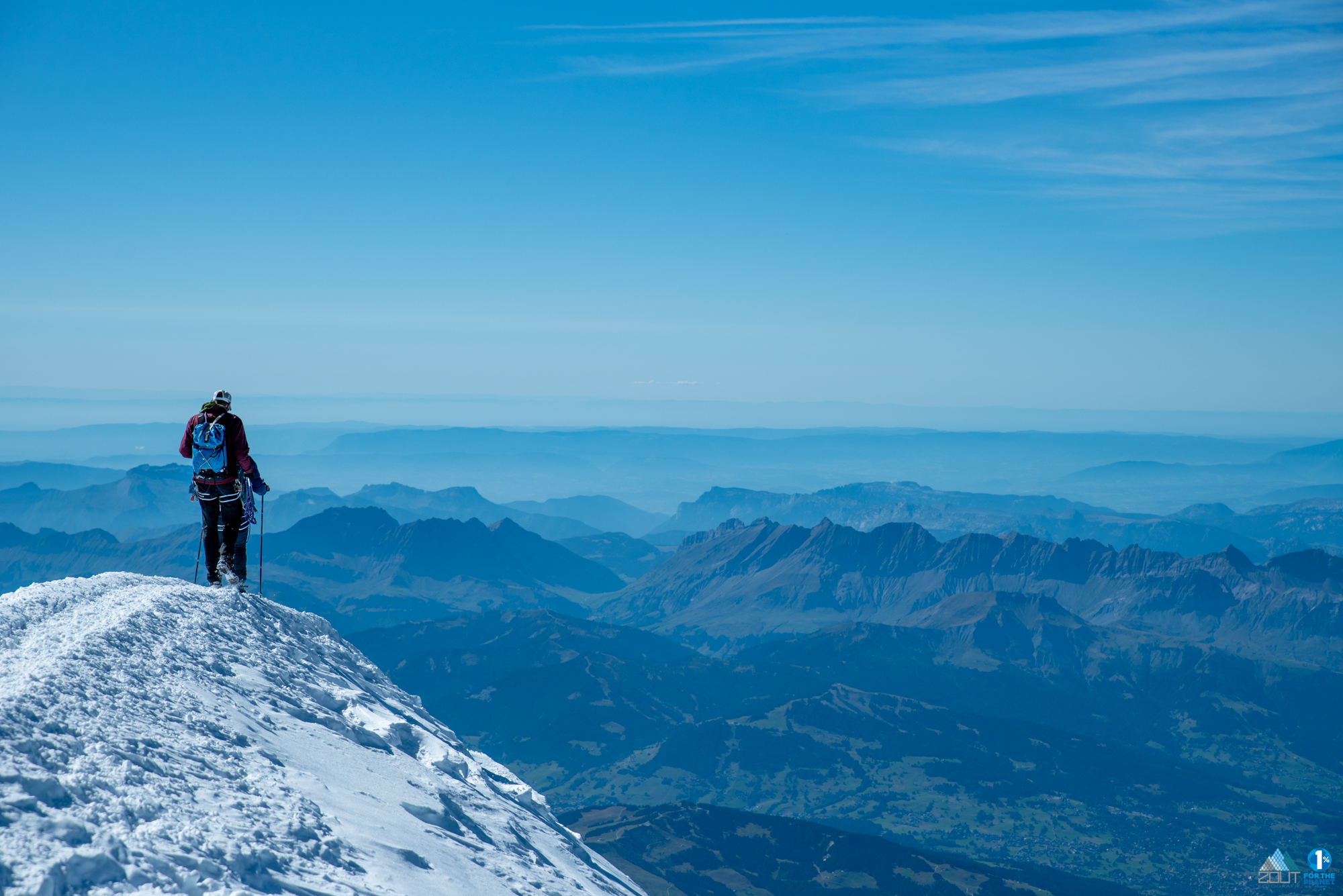 Andrea MAson Summit Mont Blanc 4810