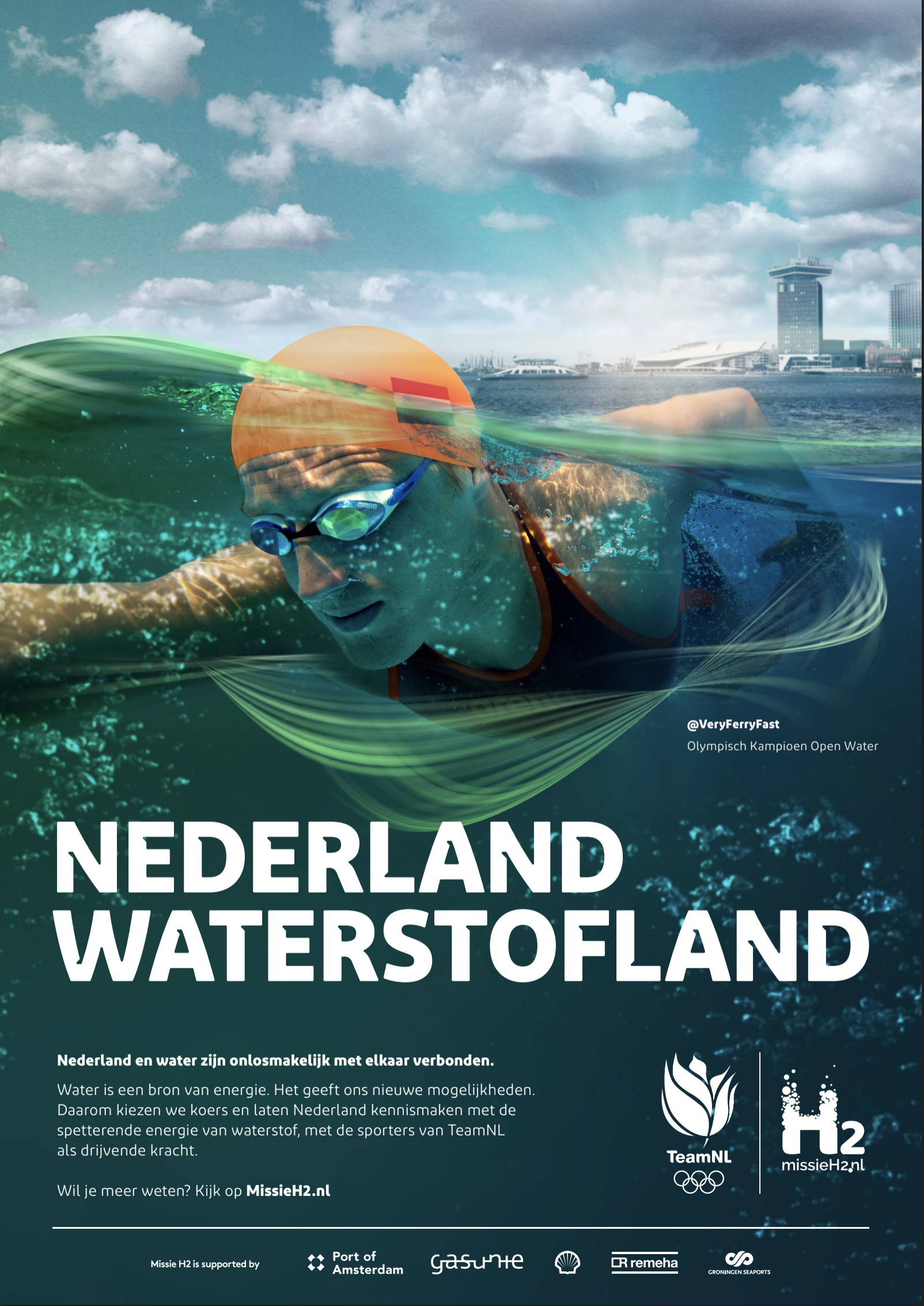Nederland Waterstofland Campagnebeeld Zout Fotografie