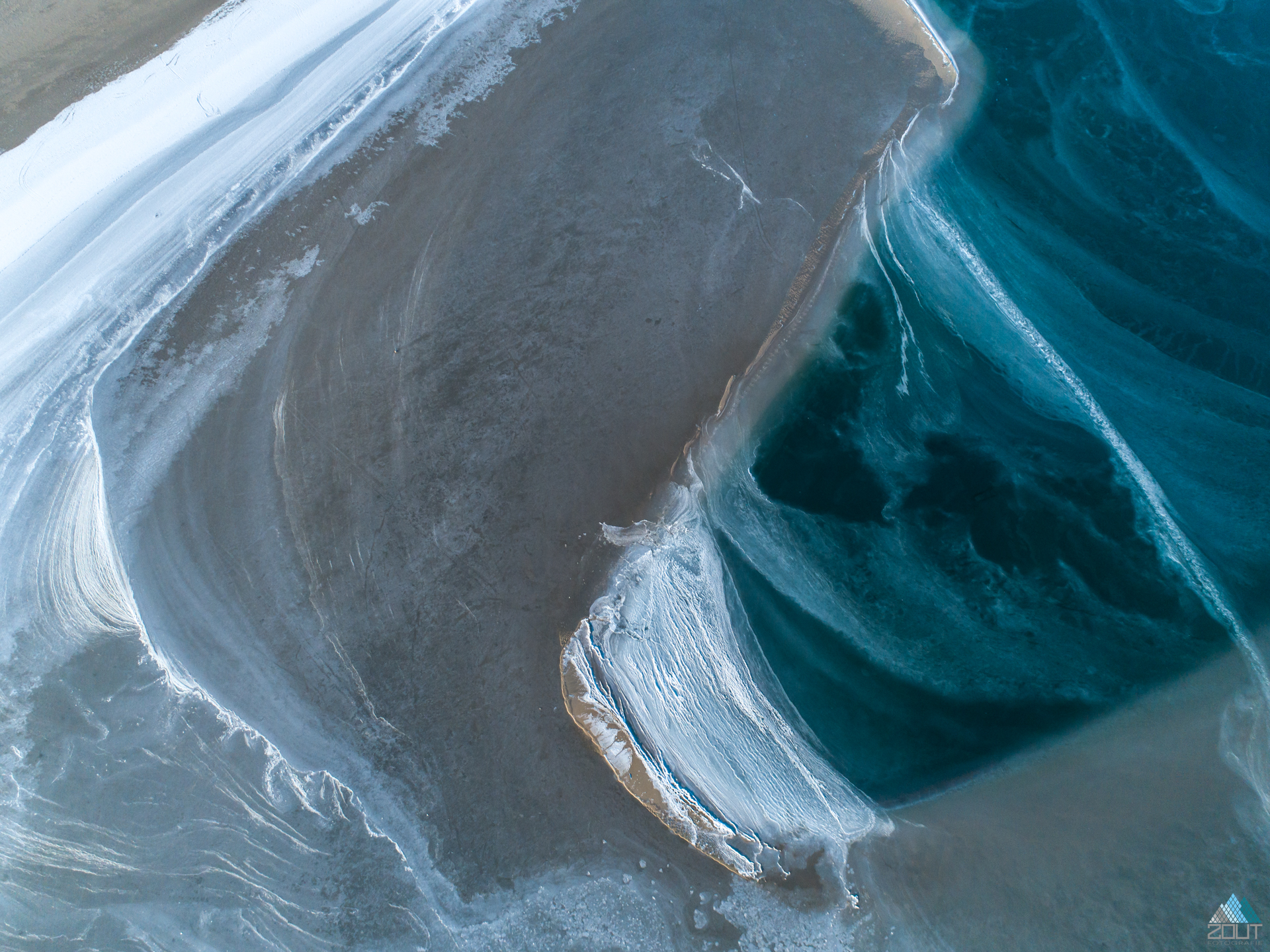 zee ijs zandmotor winter
